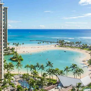 Apartment Ilikai Tower 1538 Lagoon View 1br Honolulu